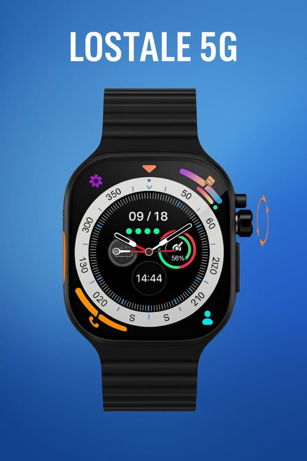 Montre connectée Lostale 5G carte sim wifi camera